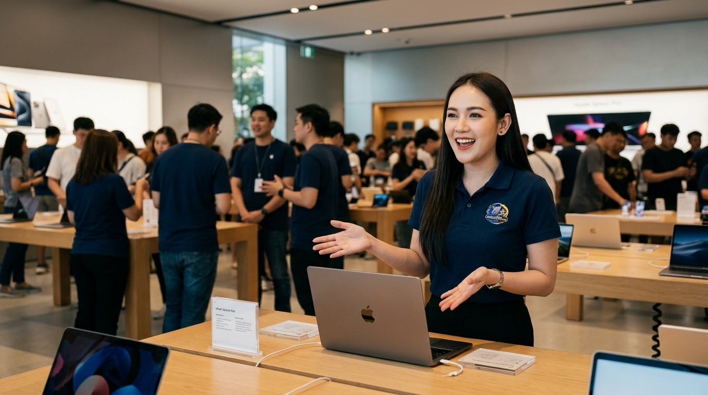 ภาพประกอบบทความ macbook pro 14 inch m5 max 2026 สร้างด้วย AI