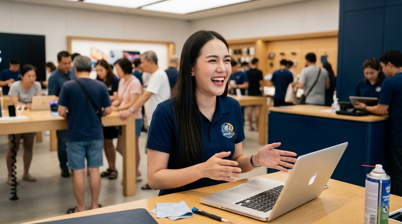 ภาพประกอบบทความ macbook pro 15 inch 2011 สร้างด้วย AI