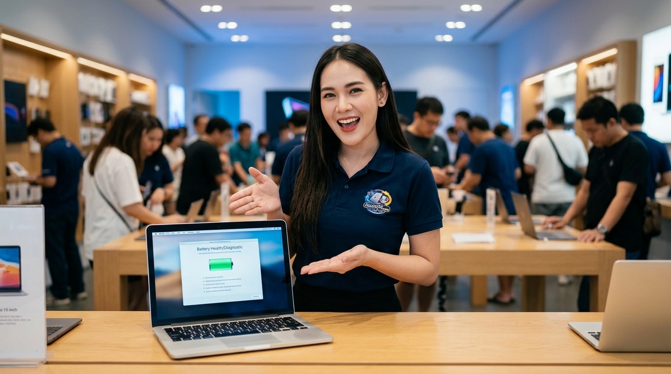 ภาพประกอบบทความ macbook pro retina 13 inch 2012 สร้างด้วย AI