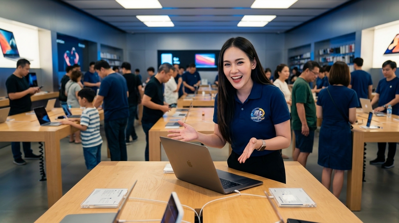 ภาพประกอบบทความ macbook pro 15 inch 2019 สร้างด้วย AI