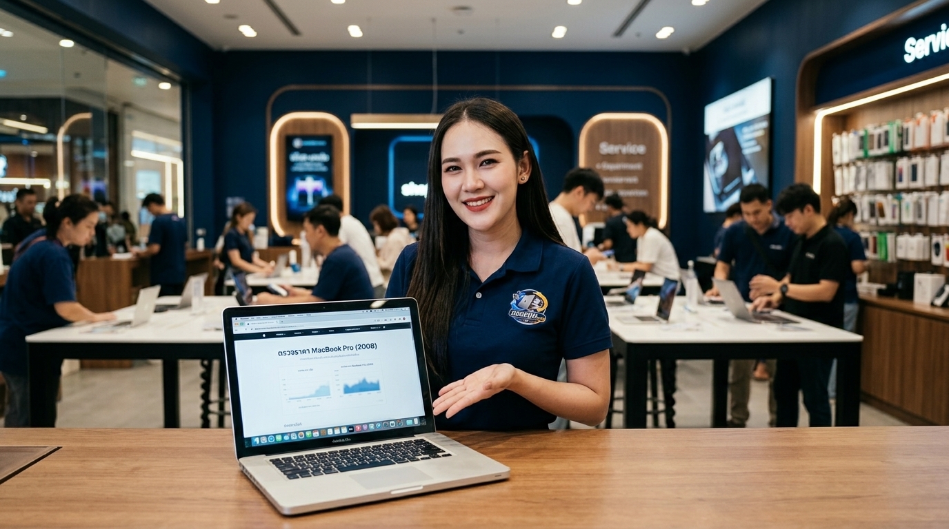 ภาพประกอบบทความ macbook pro 15 inch 2008 สร้างด้วย AI