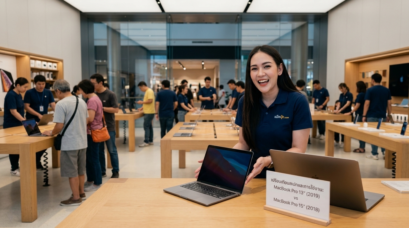 ภาพประกอบบทความ macbook pro 13 inch 2019 สร้างด้วย AI